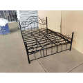 Elegant Design Euramerican Style Metal Steel Single Bed